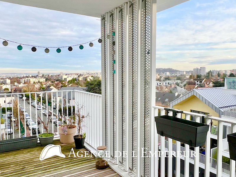 Appartement 3 pièces 59,27 m2 avec grand balcon et vue dégagée - Quartier Châtaigneraie