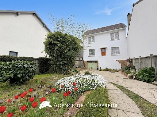 3 chambres - Maison de 91 m2 habitables sur sous-sol total (46 m2) - Parcelle 495 m2