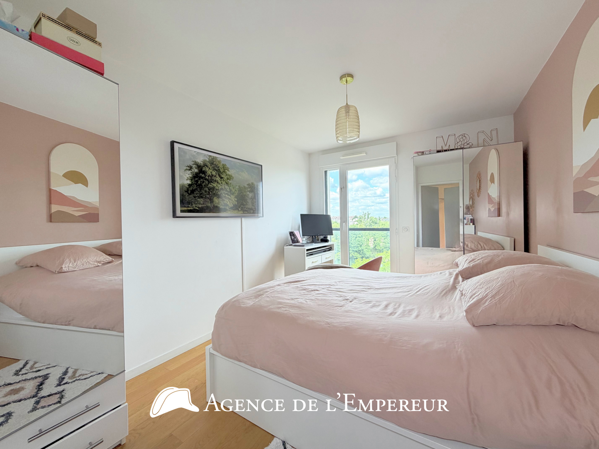 Magnifique 3 pièces de 67,89 m2 en location meublée avec parking double
