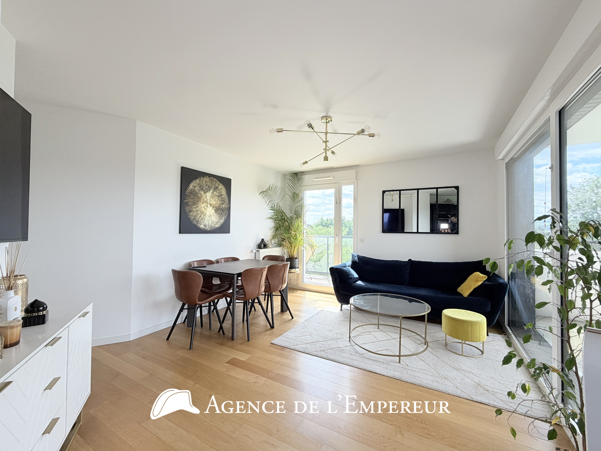 Magnifique 3 pièces de 67,89 m2 en location meublée avec parking double