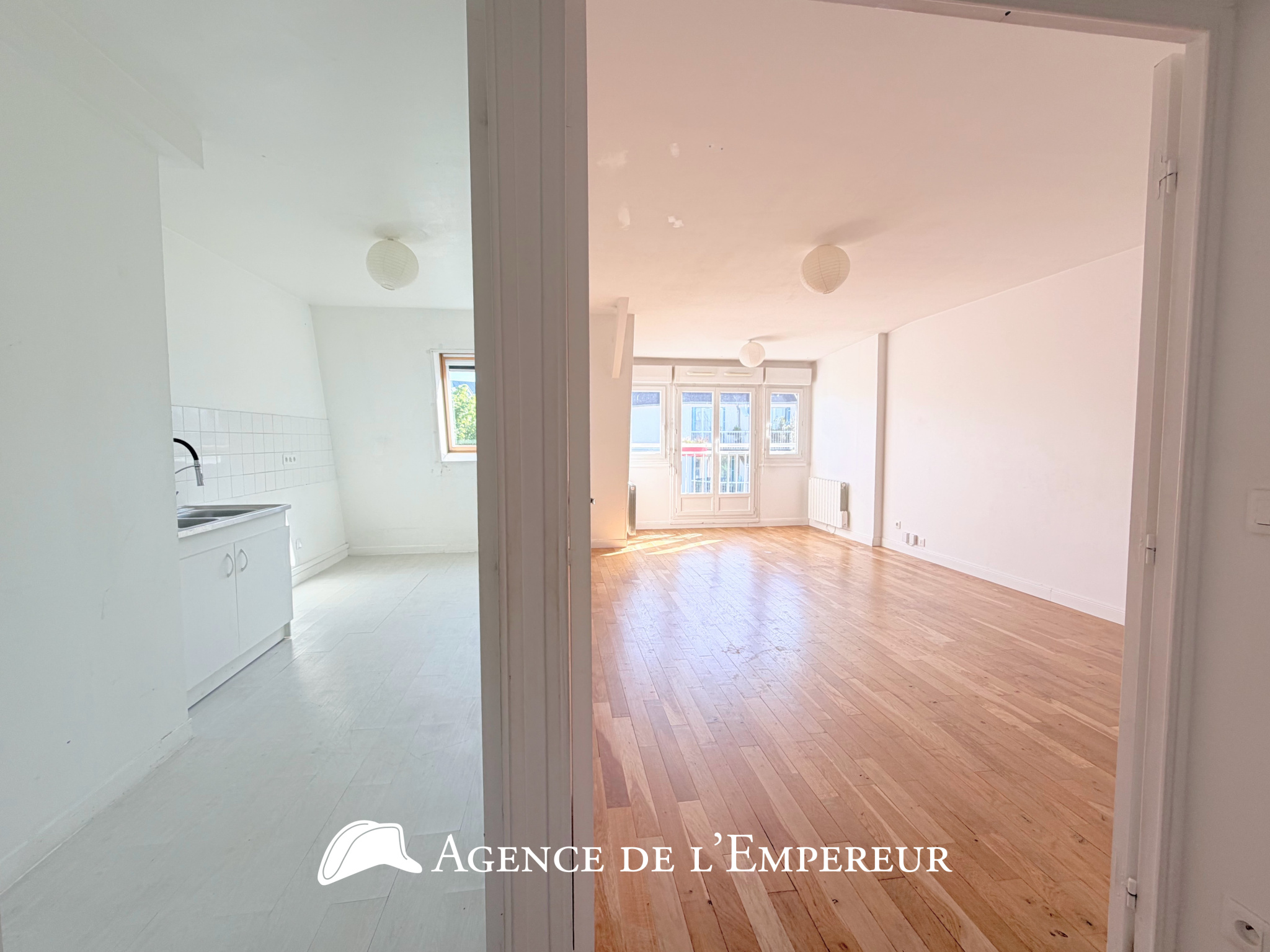 3 pièces dernier étage, cœur de ville   DPE C
