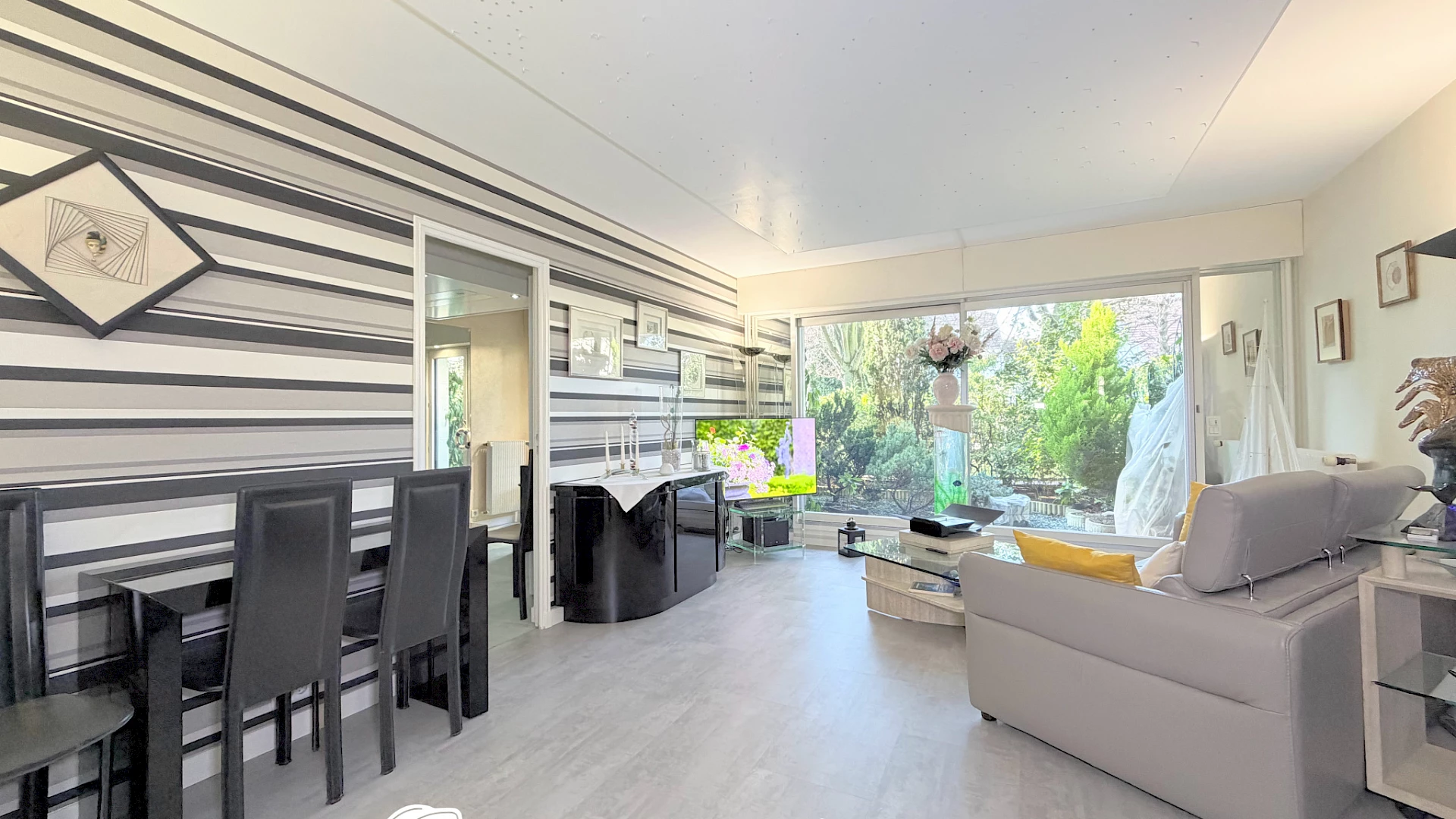 4 pièces traversant, jardin 26 m2 , DPE C, cave et parking - 1