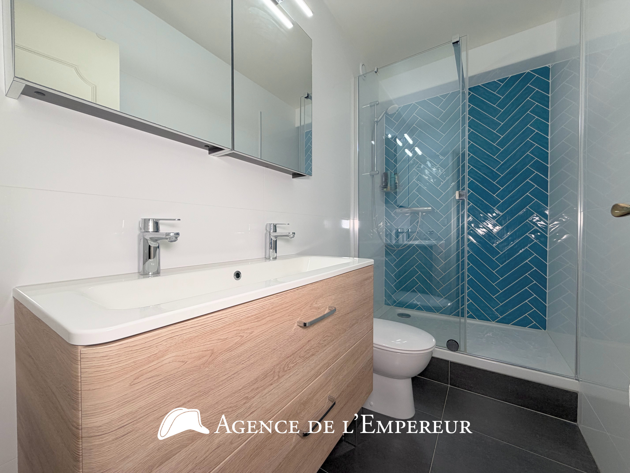 5 pièces, 101,3 m2, balcon, cave et parking. DPE C - 13
