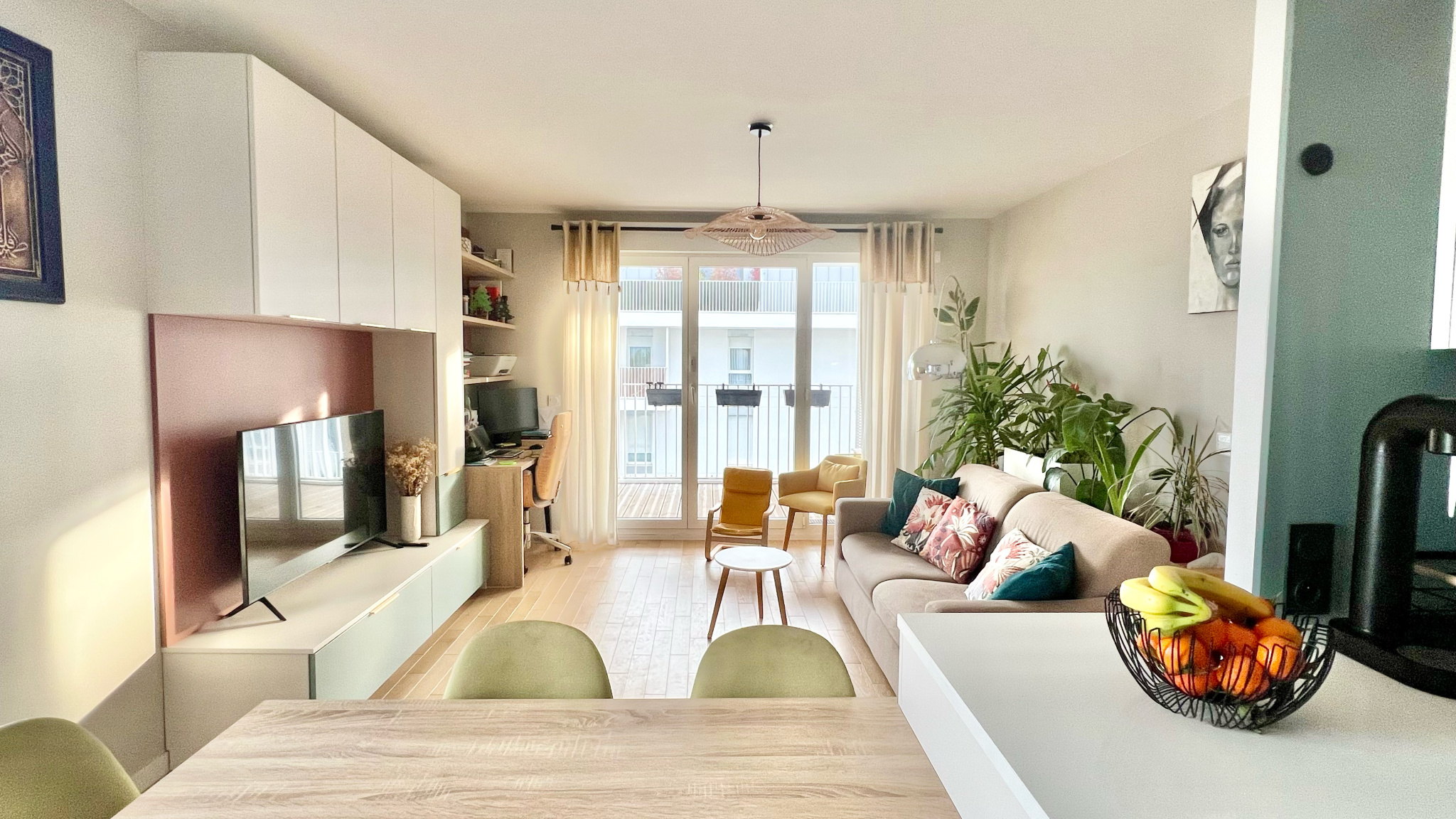 Appartement 3 pièces 59,27 m2 avec grand balcon et vue dégagée - Quartier Châtaigneraie - 8