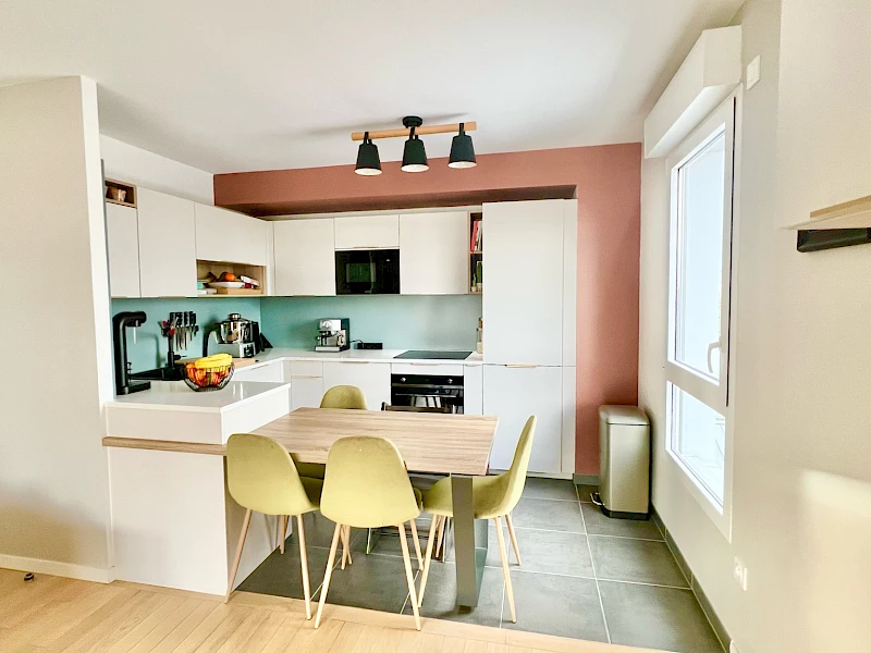 Appartement 3 pièces 59,27 m2 avec grand balcon et vue dégagée - Quartier Châtaigneraie