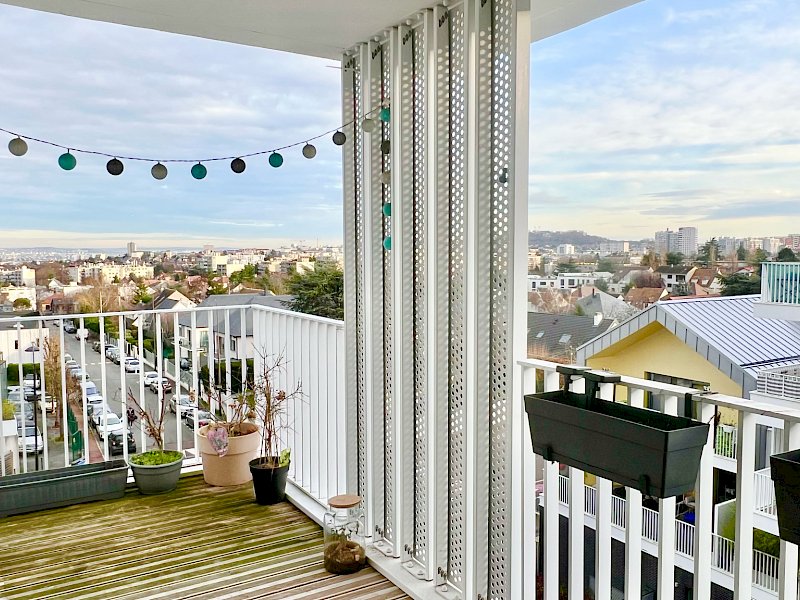 Appartement 3 pièces 59,27 m2 avec grand balcon et vue dégagée - Quartier Châtaigneraie