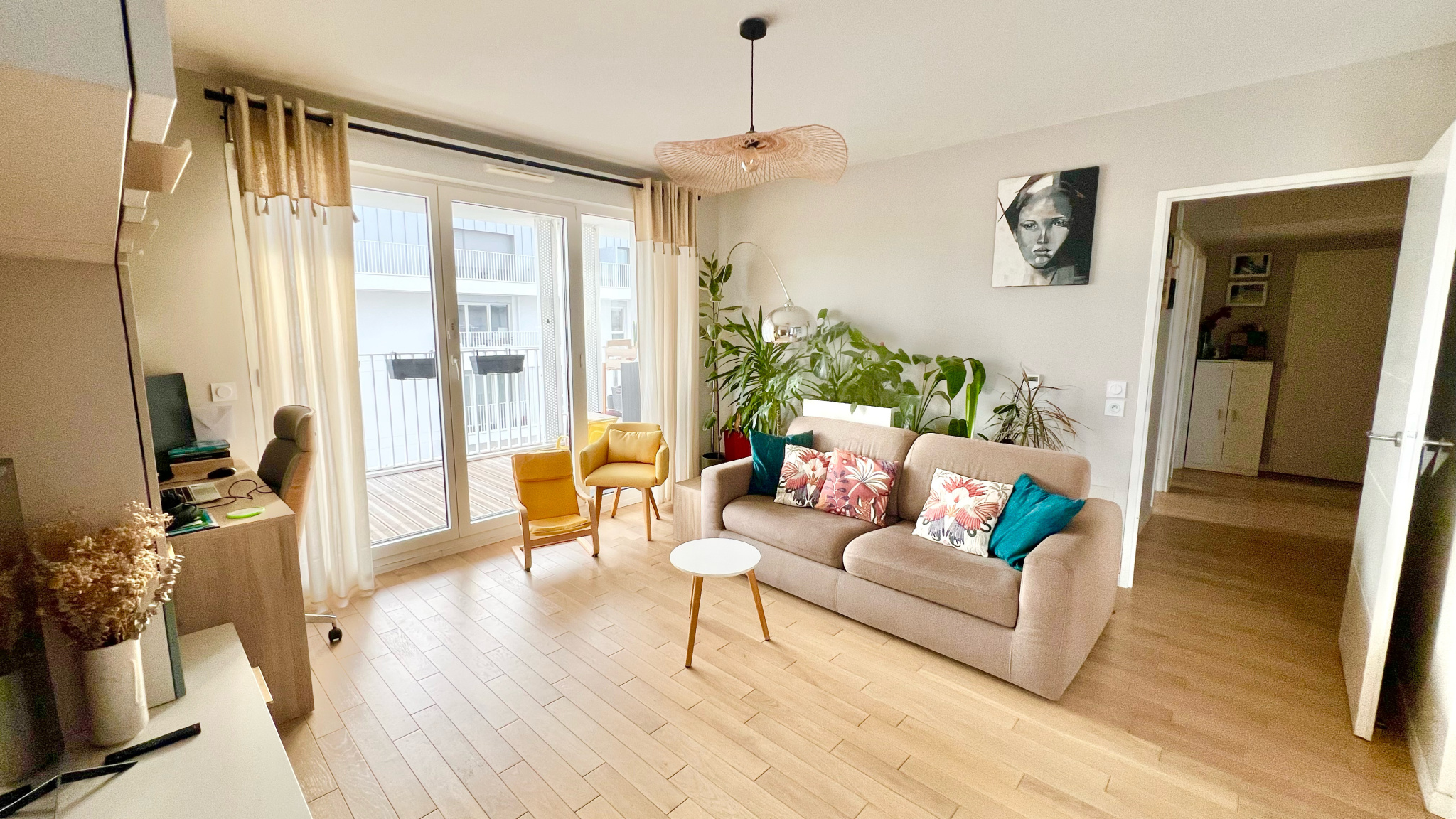 Appartement 3 pièces 59,27 m2 avec grand balcon et vue dégagée - Quartier Châtaigneraie - 5