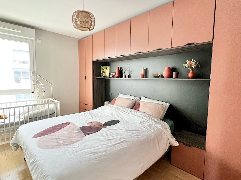 Appartement 3 pièces 59,27 m2 avec grand balcon et vue dégagée - Quartier Châtaigneraie