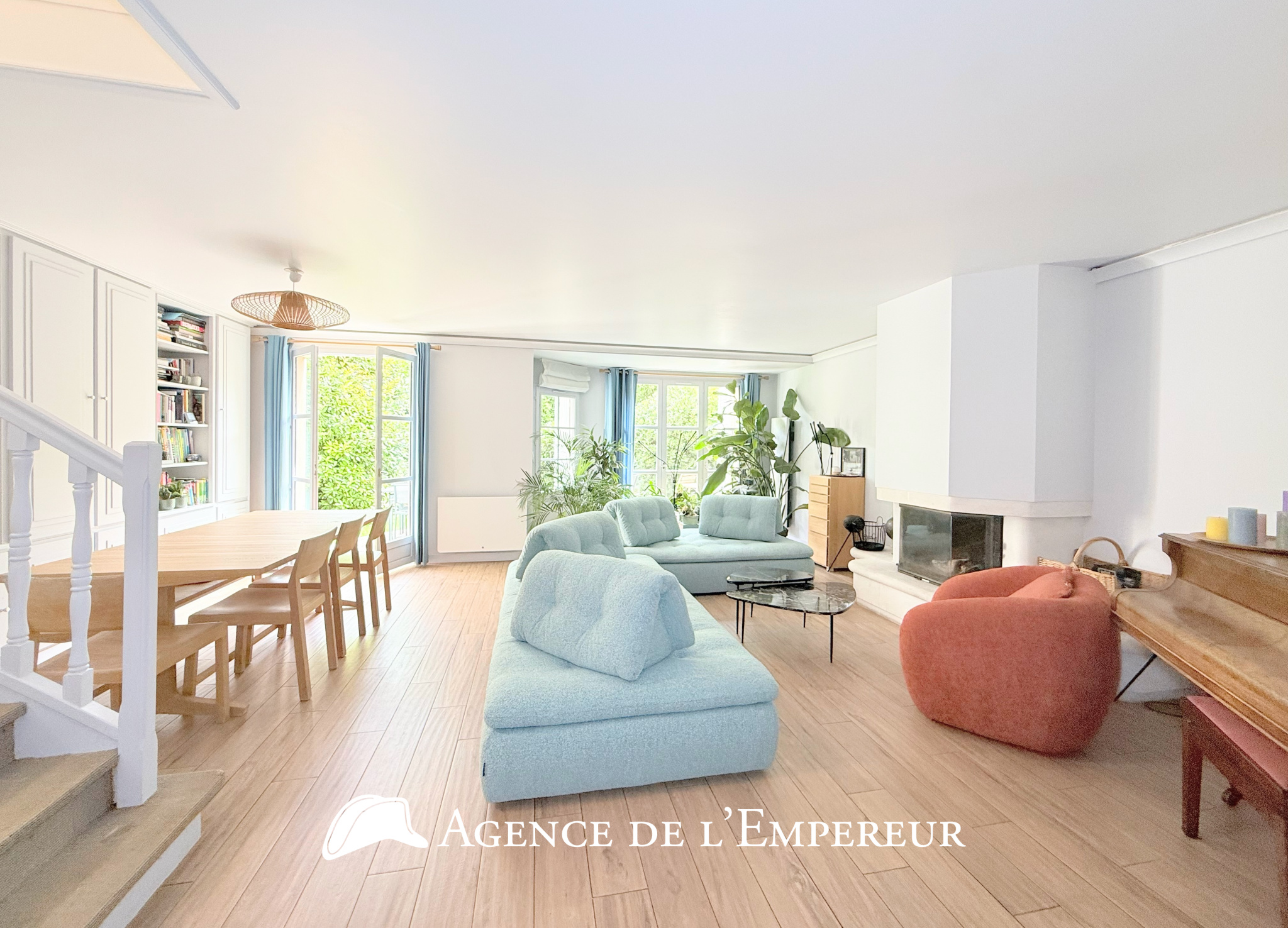 Maison de 150 m2 avec jardin, située dans le recherché domaine de l’Impératrice à Rueil-Malmaison - 2