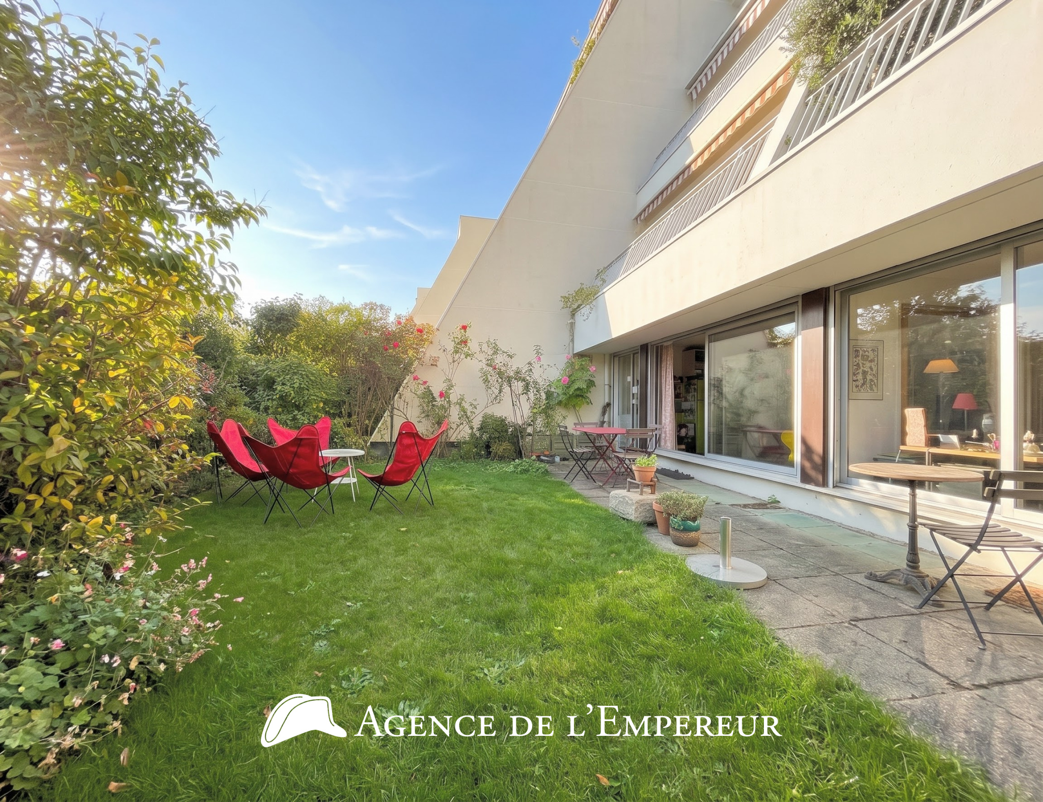 Appartement 5 P - 3 CH (possible 4) - 112 m2 Carrez - Jardin et terrasse - Résidence ' Les Terrasses de Rueil - 2