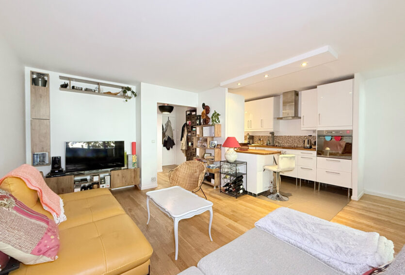 3 pièces en duplex avec terrasses en cœur de ville