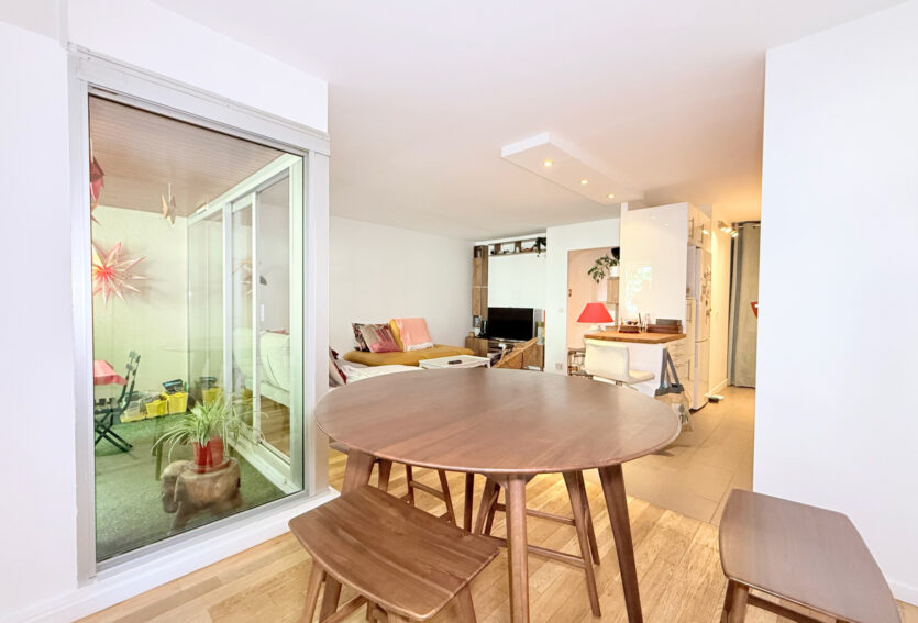 3 pièces en duplex avec terrasses en cœur de ville