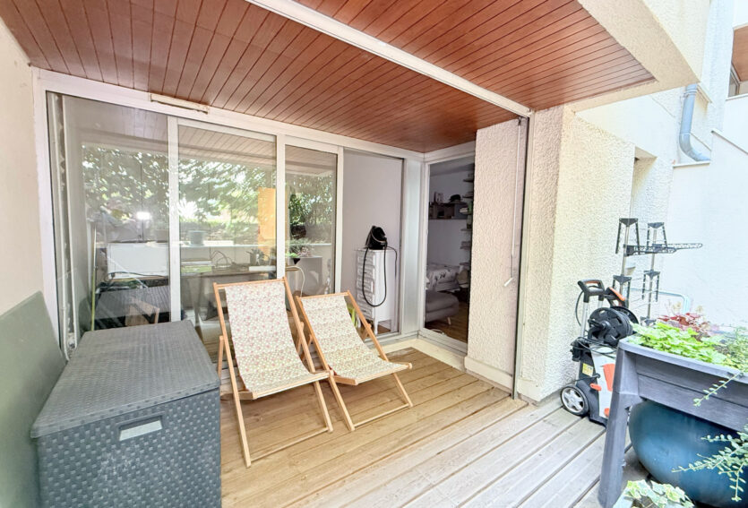 3 pièces en duplex avec terrasses en cœur de ville