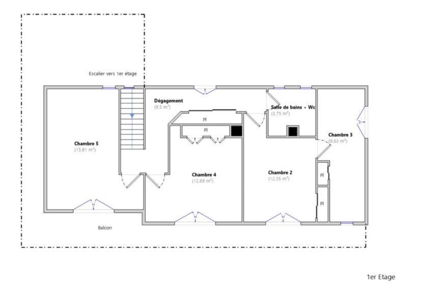 MAISON 8 PIÈCES – PLATEAU RUEIL