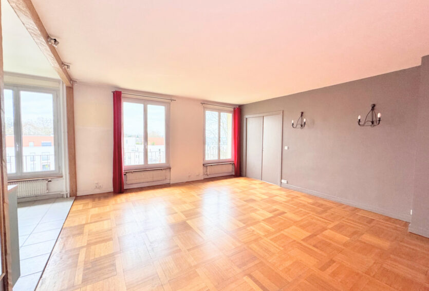 Grand 4 pièces, 3 chambres, à 2 minutes de l’hyper-centre