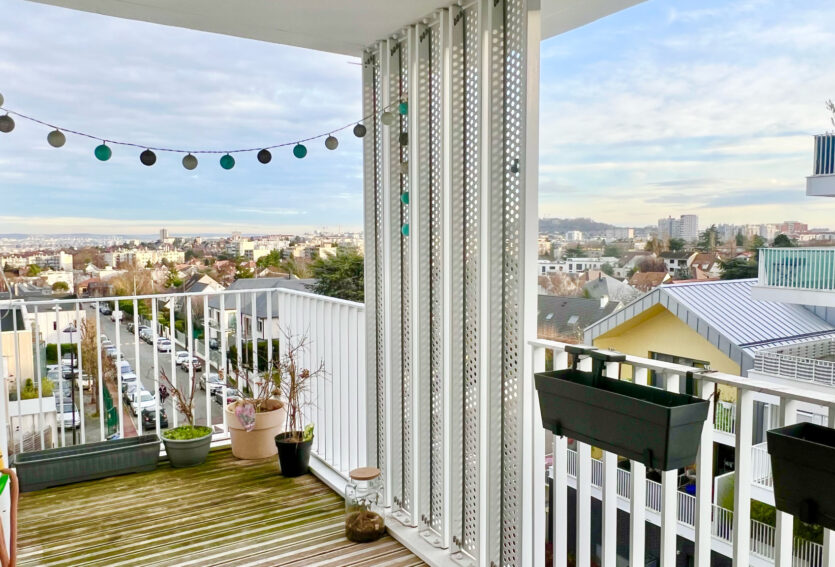 Appartement 3 pièces 59,27 m2 avec grand balcon et vue dégagée – Quartier Châtaigneraie